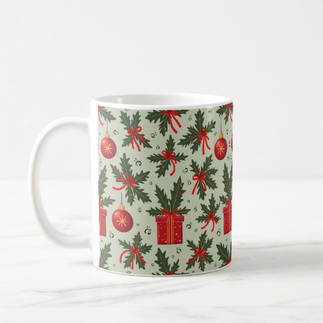 una taza para un fiesta Navidad (Izquierda)