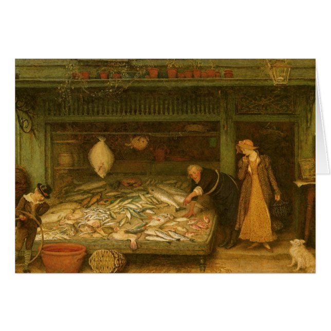 Una tienda de pescadores por Frederick Walker (Anverso (Horizontal))