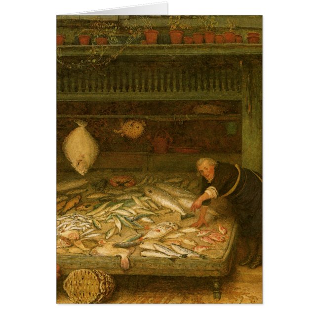 Una tienda de pescadores por Frederick Walker (Frente)
