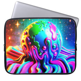 Una Tierra audaz de varios colores en una bolsa de