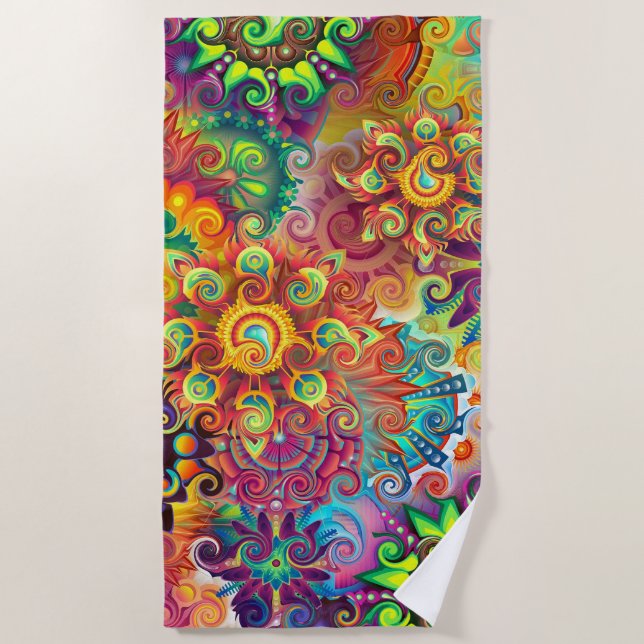 Una toalla de muchos colores (Anverso)