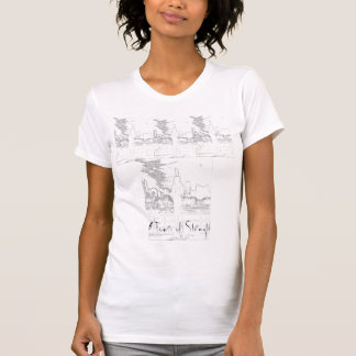 una torre de la camiseta de la fuerza