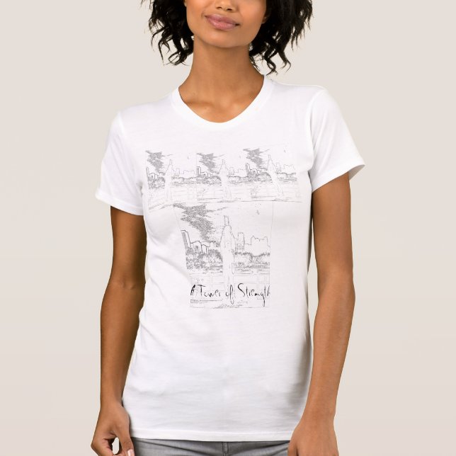 una torre de la camiseta de la fuerza (Anverso)