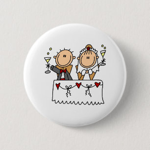 Una tostada al botón de novia y del novio