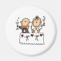 Una Tostada Al Imán De La Novia Y El Crecimiento