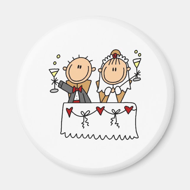 Una Tostada Al Imán De La Novia Y El Crecimiento (Frente)