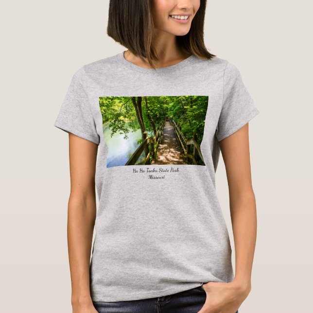 Una tranquila camiseta de senderismo (Anverso)