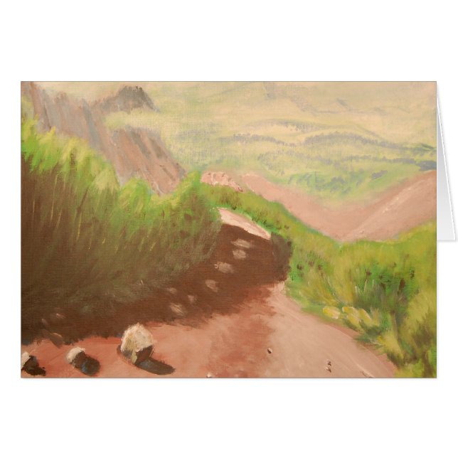 Una trayectoria en Mt.Diablo (Anverso (Horizontal))