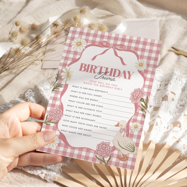 Una trivialidad de cumpleaños de un Chica góseo ro (Subido por el creador)