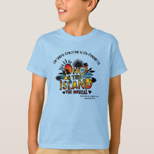 Una Vez En Esta Camiseta De La Isla