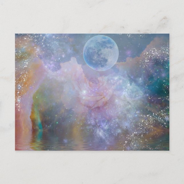 Una vez en una postal azul de la luna (Anverso)