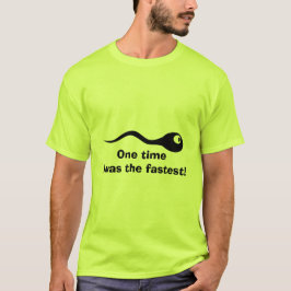 Una vez fui la camisa de esperma más rápida y dive