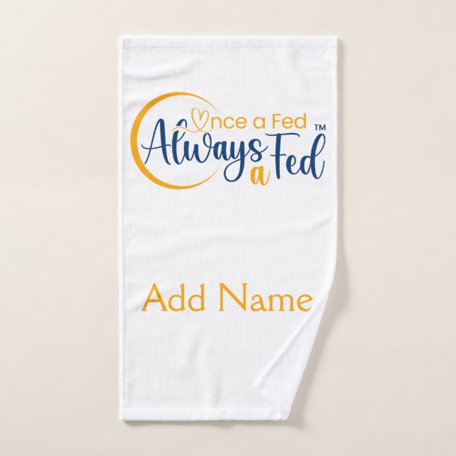 Una Vez, La Fed Siempre (Toalla de mano)