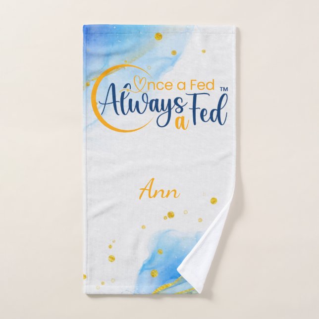 Una Vez, La Fed Siempre (Toalla de mano)