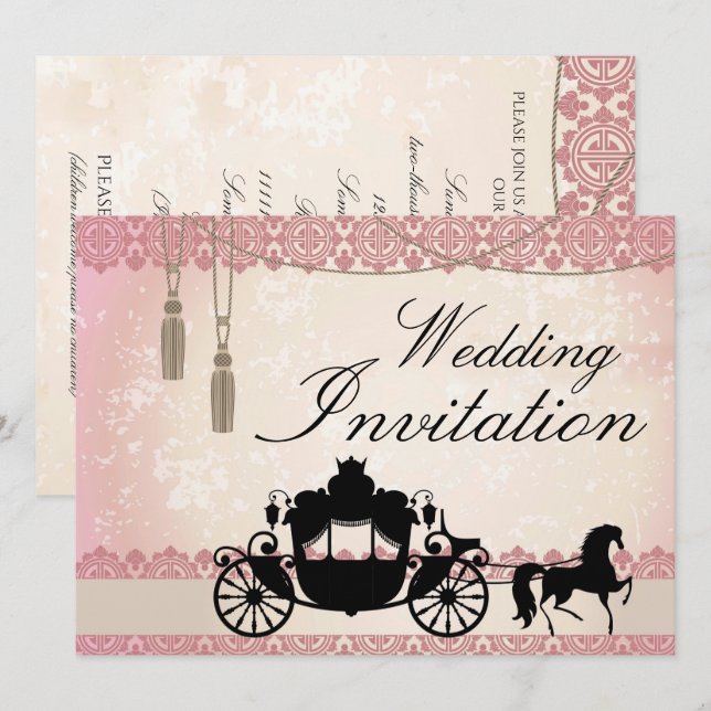 Una vez por una invitación a casar a tiempo (Anverso / Reverso)