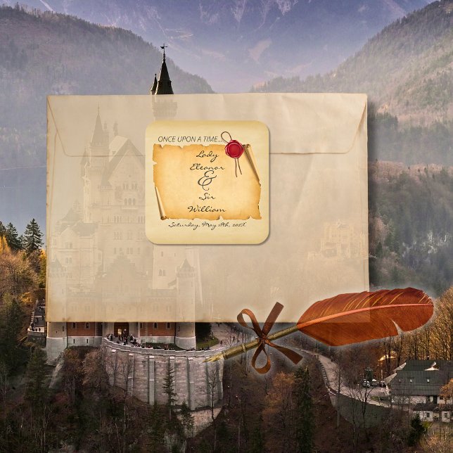 Una Vez, Un Sello De Cera De Cera De Desplazamient (Subido por el creador)