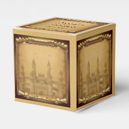 Una vez una caja de favores de casamiento