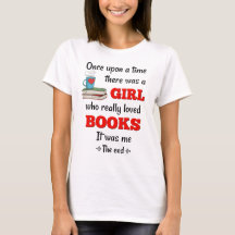 Una Vez, Una Camiseta De Historias De Libros De Ti
