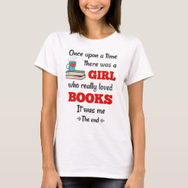 Una Vez, Una Camiseta De Historias De Libros De Ti