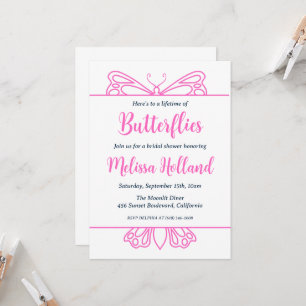 una vida de mariposas invitación a la ducha de nov