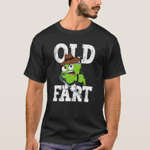 Una vieja y divertida camiseta de pedos, Camisetas