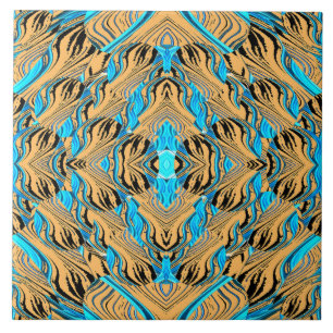 Una vintage multicolor patrón clásico azulejos cer