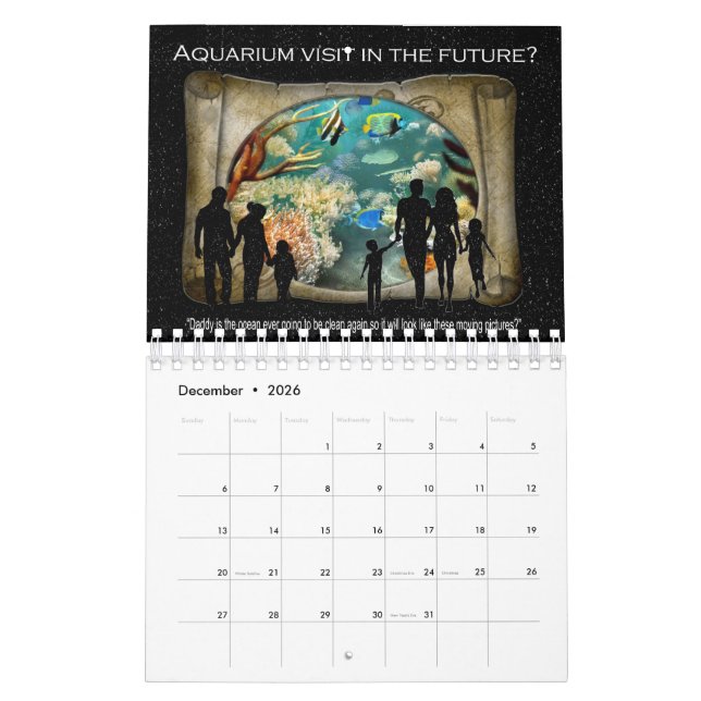 ¿Una visita acuario en el futuro? Calendario (Dec 2026)
