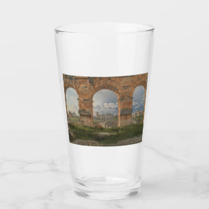 Una vista a través de tres arcos del Coliseo