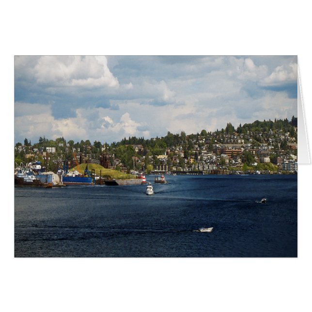 Una vista de Seattle… (Anverso (Horizontal))