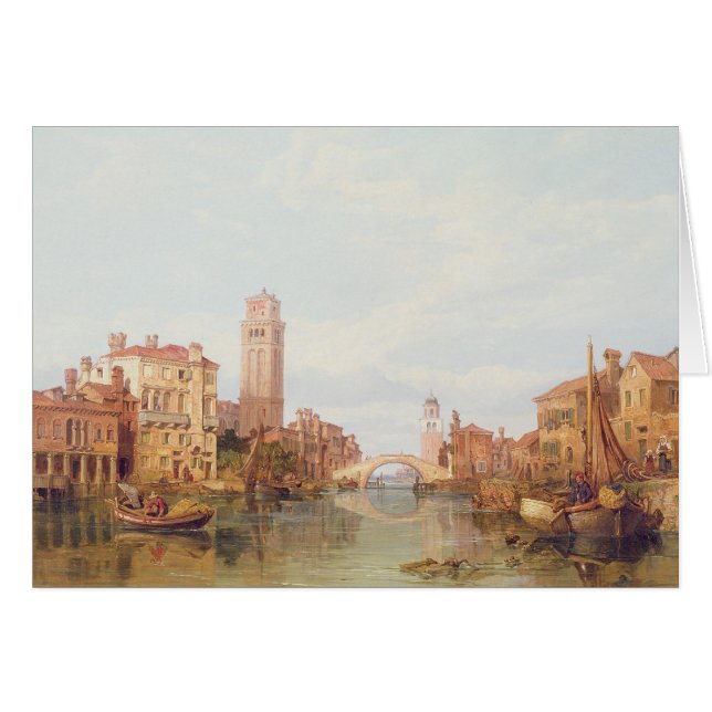 Una vista de Verona, 1848 (aceite en lona) (Anverso (Horizontal))