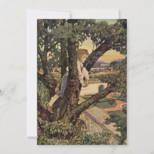 Una vista desde los árboles por Jessie Willcox Smi