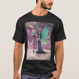 Una vívida camiseta de dragón de hadas de fantasía