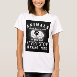 Una voz para los animales camiseta