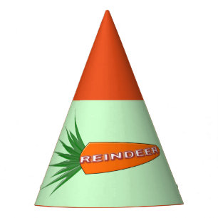 Una zanahoria para Navidades Gorra de Fiesta de re