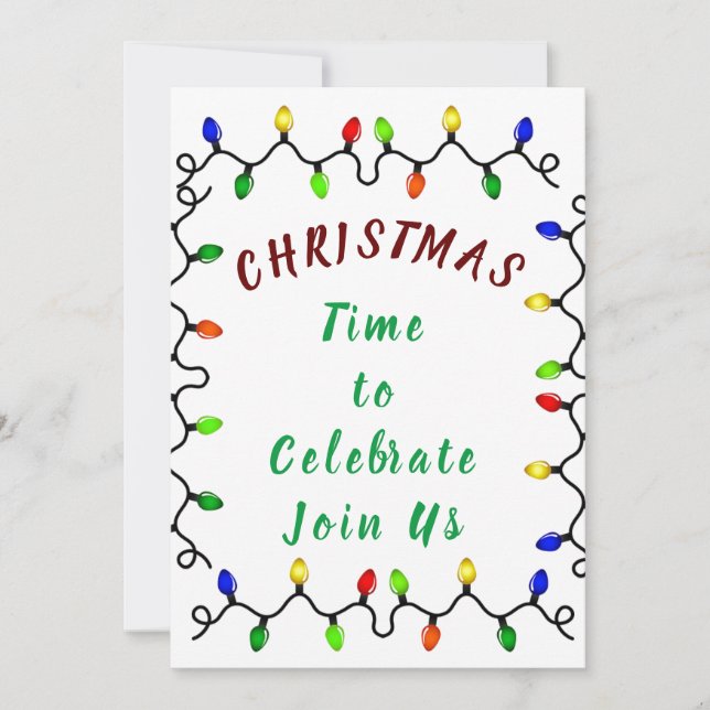 ÚNANSE A ESTA ***NAVIDADES*** INVITACIÓN DE VACACI (Anverso)