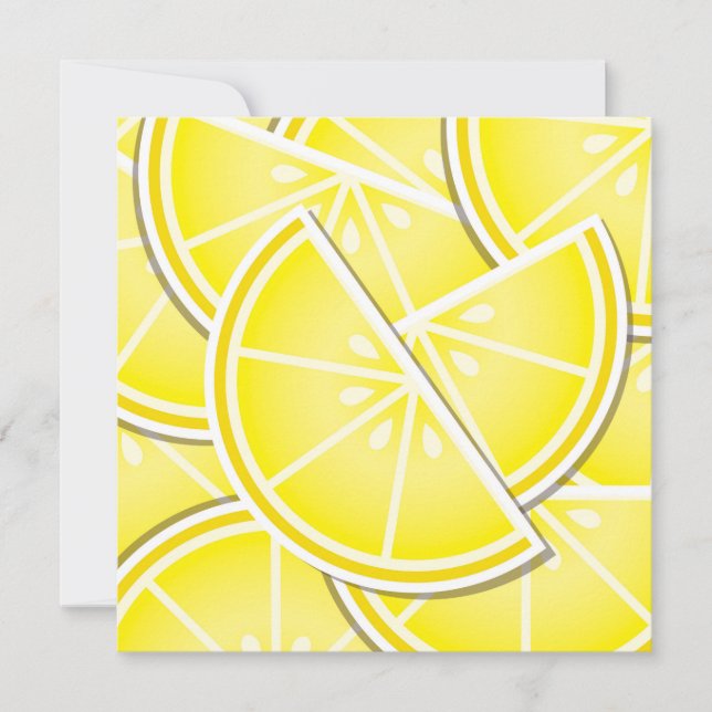 ¡Unas cuñas de limón! (Anverso)