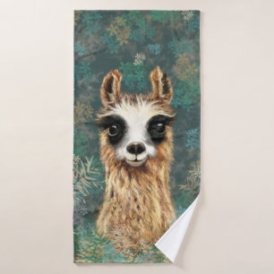 Unas curiosas toallas de baño de alpaca