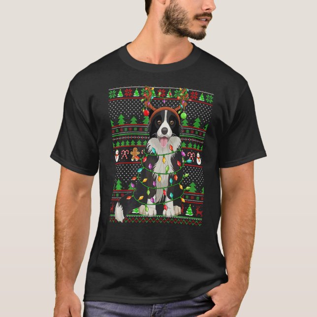 Unas navidades feas con un estilo de suéter ilumin (Anverso)