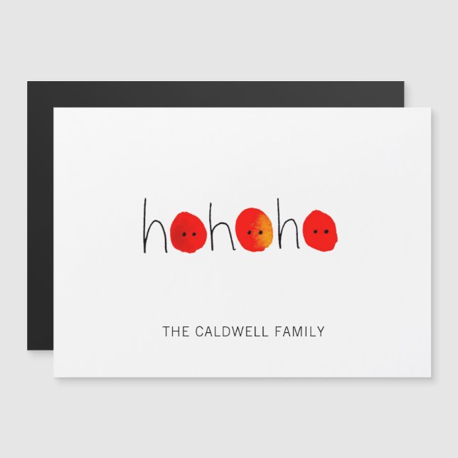 Unas Nosas Rojas Cuestas Ho Ho Ho Ho Ho Saludos Na (Anverso/Reverso)