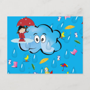 Unas nubes de lluvia postales
