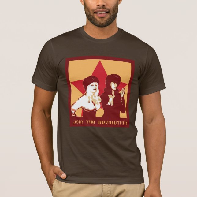 Únase a la camiseta de la revolución (para hombre) (Anverso)