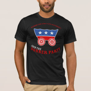 Únase a la camiseta del fiesta de Donner