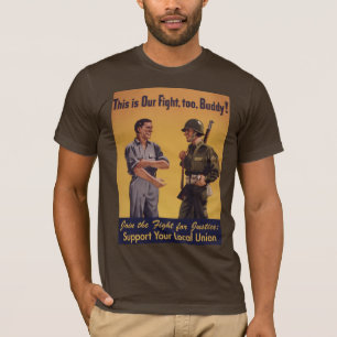 Únase a la lucha para la camiseta de la