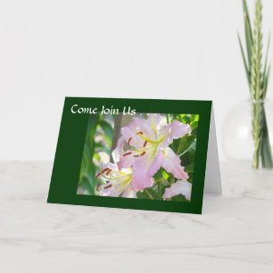 Únase a nosotros... tarjetas personalizadas Evento