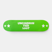 Uncommon Tier Loot Gamer Skateboard