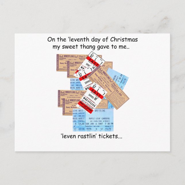 Undécimo navidad del campesino sureño del día (Anverso)