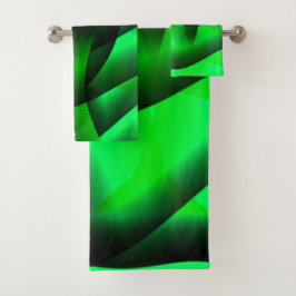 ¿Undulación verde limón y negra, con sombra?