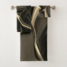 Undulaciones en bronce con fondo beige pardo