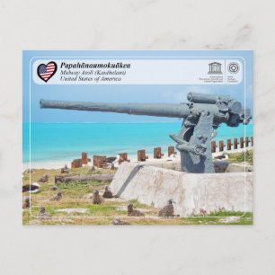 UNESCO - Papahānaumokuākea - Postal de atolón Midw
