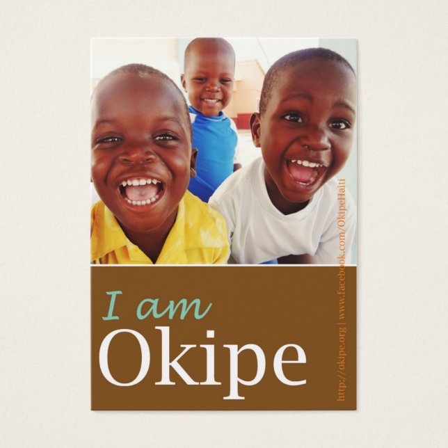 Únete a la aldea - 100 tarjetas de donantes (2.5"x (Frente)